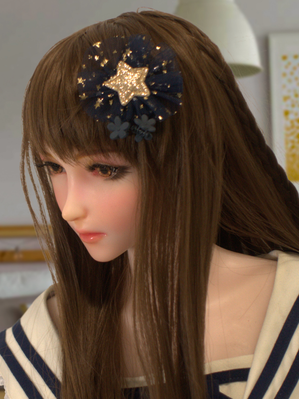 H503 Mini Anime Silicone Sex Doll Head｜Elsa Babe Head