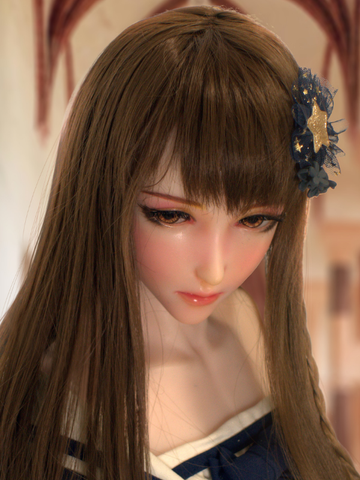 H503 Mini Anime Silicone Sex Doll Head｜Elsa Babe Head