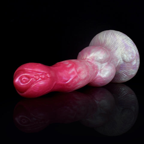 D404(0.7-1.7 LBS丨8''-10.8'') Fantasy Dog Dildo Silicone Knot Dildo 3 Size
