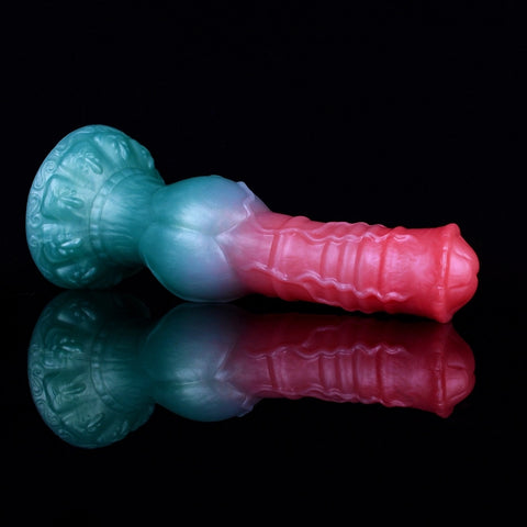 D403(1 LBS丨8.58'') Fantasy Dog Dildo Silicone Knot Dildo