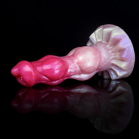 D405(0.7-1.5 LBS丨7''-9'') Fantasy Dog Dildo Silicone Knot Dildo 3 Size