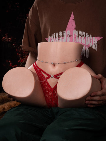 A761-27.8lbs Realistic Big Butt Silicone Ass Sex Doll Torso | YELOLY