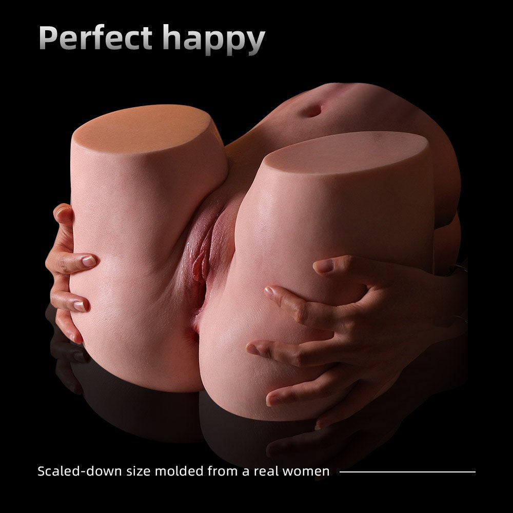 A660-Big Ass Sex Dolls Torso Realistic Silicone 25lb Elastic Butty