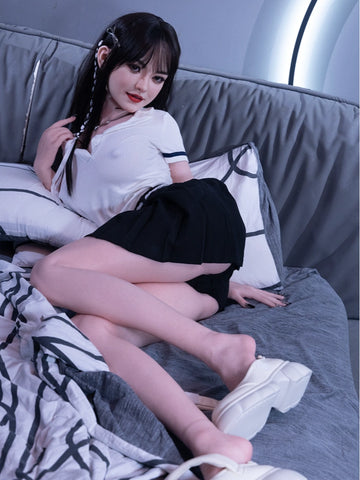 F6109—157cm/5.2ft-35kg F Cup Asian ROS Silicone Realistic Sex Doll | EvasDoll