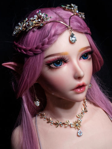 H531 Silicone Anime Sex Doll Head｜Elsa Babe Head