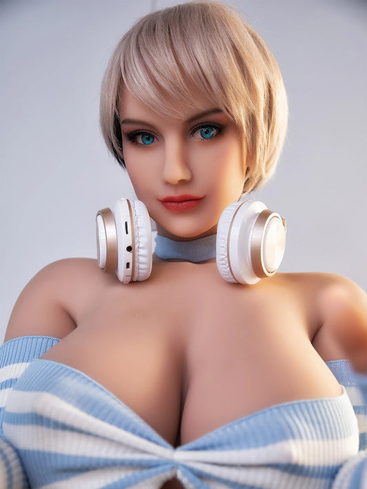 F3858-164cm/5ft4 L Cup Boy Short Hair-cut TPE Sex Doll | HR Doll