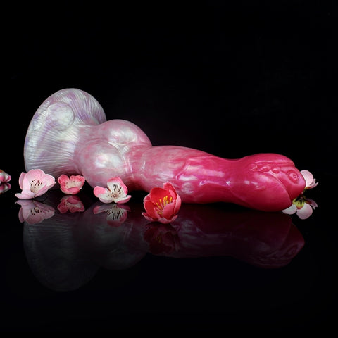 D404(0.7-1.7 LBS丨8''-10.8'') Fantasy Dog Dildo Silicone Knot Dildo 3 Size