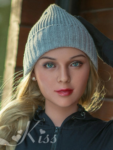 H268  Silicone Sex Doll Head丨Angel Kiss Doll Head