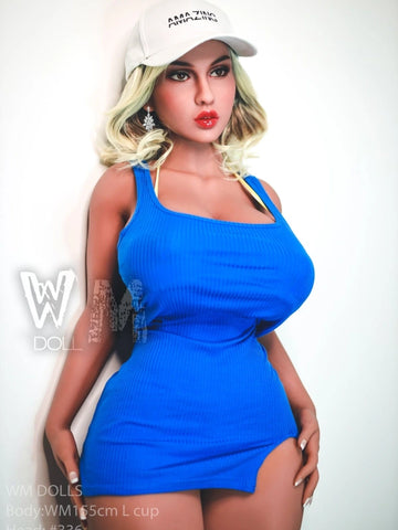 F242-Joanna 155cm/5ft1 Realistic TPE BBW Huge Tits  Sex Doll