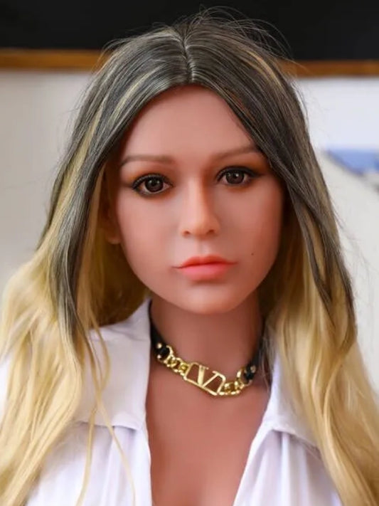 H723 Sex Doll Head-Slightly raised and upturned lips【Irontech Doll Head】