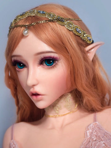 H532 Silicone Anime Sex Doll Head｜Elsa Babe Head