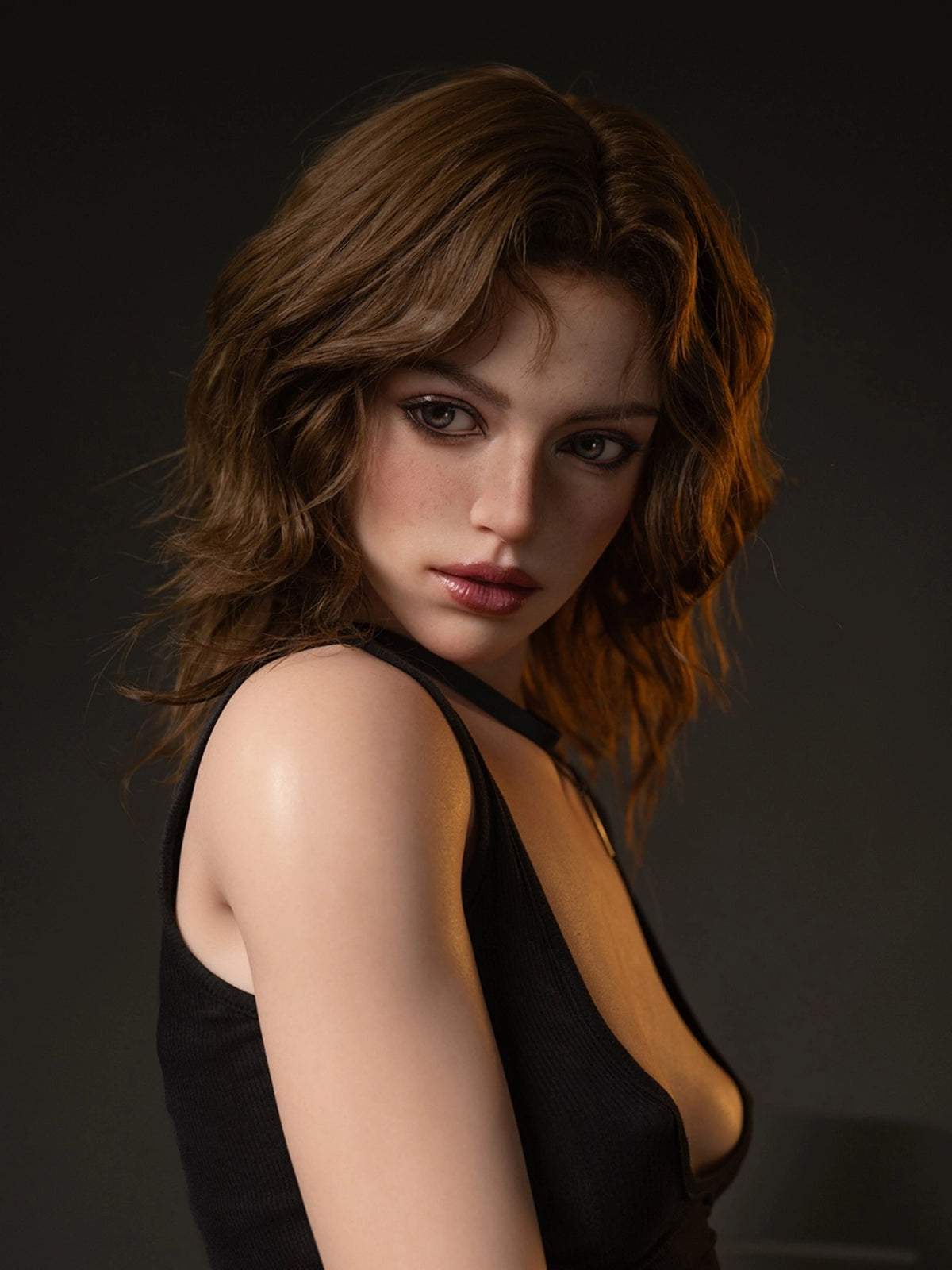 F6209—172cm/5.6ft-37.5kg A Cup Realistic Flat Chest Sex Doll - TOP-CYDOLL