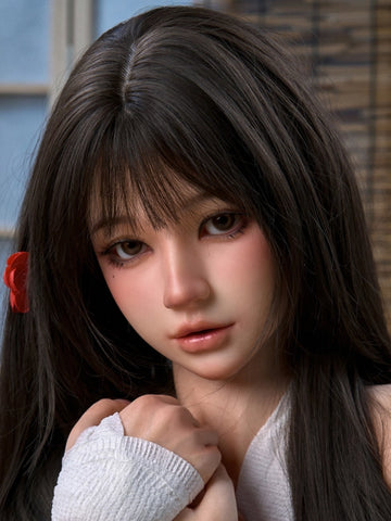 H347 ROS Silicone Sex Doll Head| Real Lady Doll