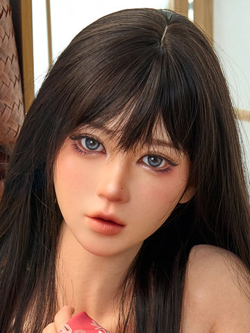 H346 ROS Silicone Sex Doll Head| Real Lady Doll