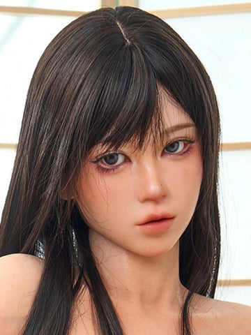 H346 ROS Silicone Sex Doll Head| Real Lady Doll