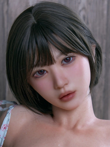 H348 ROS Silicone Sex Doll Head| Real Lady Doll