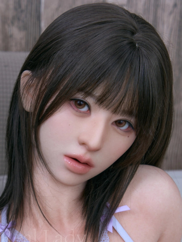 H349 Silicone Sex Doll Head| Real Lady Doll