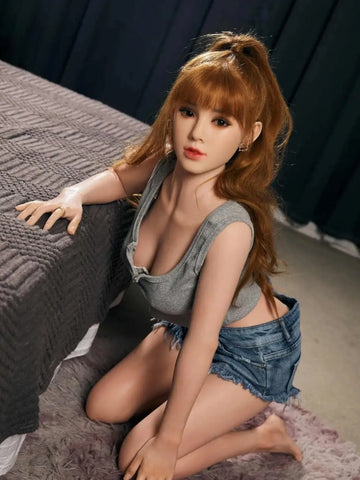 F3648-150cm/4ft9(23kg) Crystal Petty C Cup Silicone Pure Sexy Girl Sex Doll | CST Doll