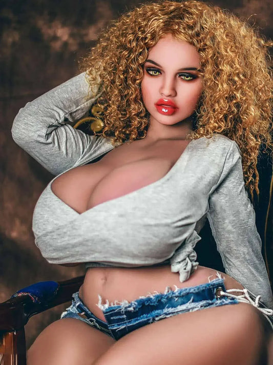 F4374- 150cm(4.9ft)-42.5kg M Cup Carmen Best Huge Butt BBW TPE Mens Sex Doll丨WM Doll