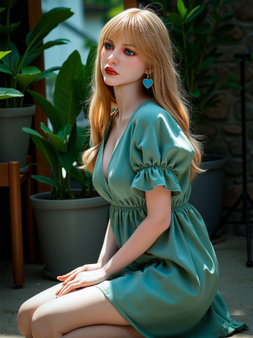 F8157-150cm(4ft9)-33kg F Cup Life Size TPE Sex Doll | Aibei Doll