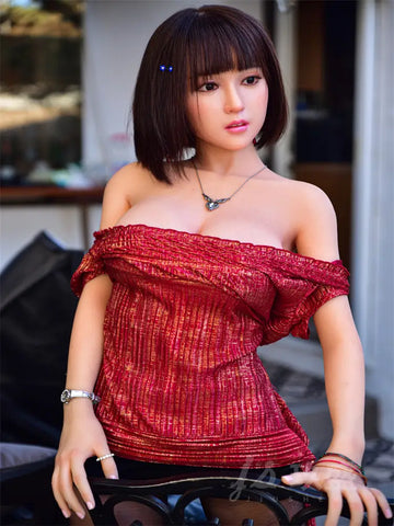 F633—Willow 150cm/4ft9 D Cup Real TPE Japanese Woman Big Tits Sex Doll|Jiusheng Doll