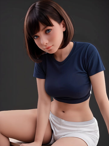 F4360-151cm(4ft11)-37kg F Cup Asian Silicone Head Sex Doll | Aibei Doll