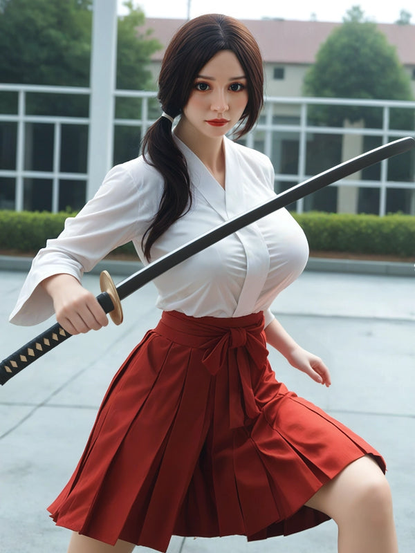 F3444-153cm(5ft) -34kg H Cup Chinese Silicone Head Sex Doll | Aibei Doll