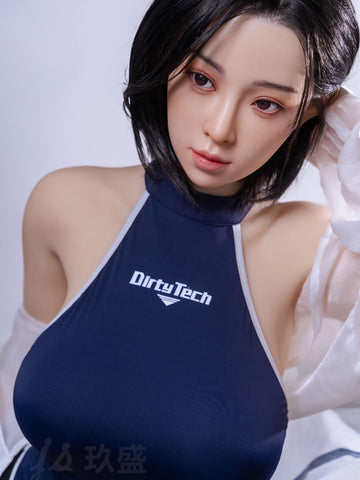 F3040—Talia 155cm/4ft9 Premium Curvy TPE +Silicone Head Big Tits Asian Doll  |Jiusheng Doll
