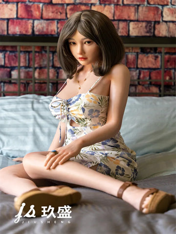 F656—Jazmin 158cm/5ft1 Luxury Silicone Big Tits E cup Big Boobs Sex Doll|Jiusheng Doll