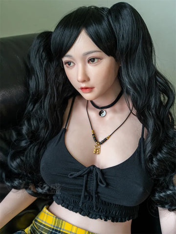F657—Karter 158cm/5ft1 E Cup Life-like Silicone Big Boobs Sex Doll Real Pussy|Jiusheng Doll