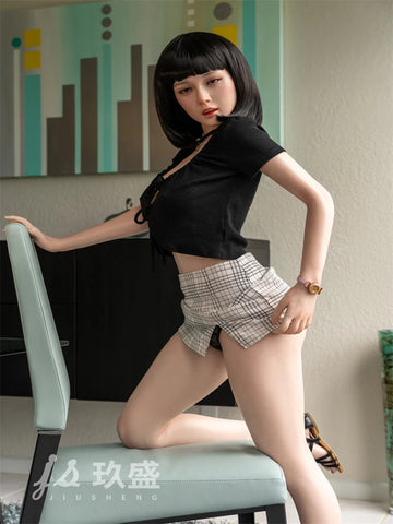 F658—Yareli 158cm/5ft1 Curvy Premium Silicone E Cup Big Boobs Anime Sex Doll|Jiusheng Doll
