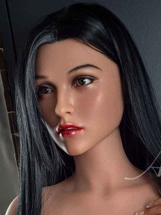 H296  Silicone Sex Doll Head丨Angel Kiss Doll Head