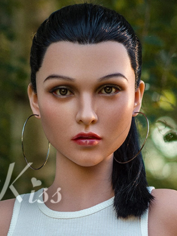 H297  Silicone Sex Doll Head丨Angel Kiss Doll Head