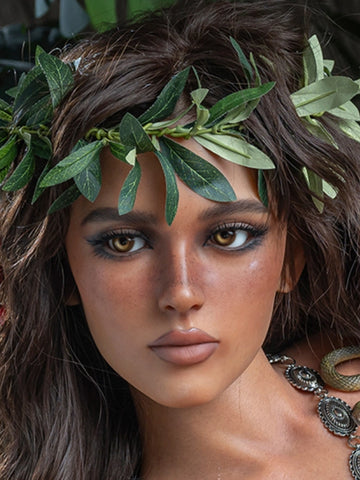 H351 Silicone Sex Doll Head| Real Lady Doll