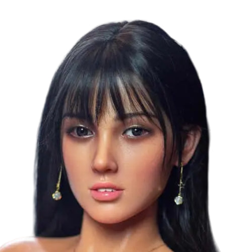 H915 Sex Doll Head-Silicone- Slim Girl丨Irontech Doll Head S1