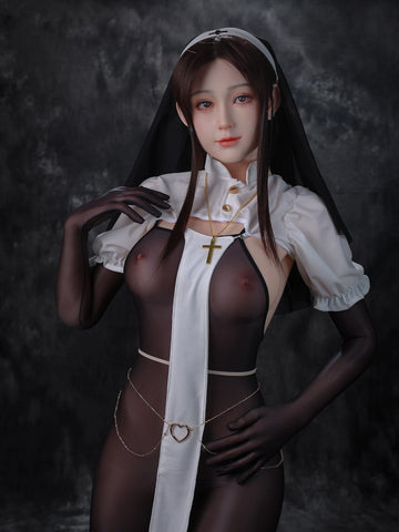 F2370—160cm/31kg Eカップ キコ 黒髪 アジアンシリコン 中国製 セックスドール | Jiusheng Doll 