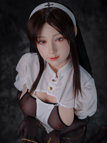 F2370—160cm/31kg Eカップ キコ 黒髪 アジアンシリコン 中国製 セックスドール | Jiusheng Doll 