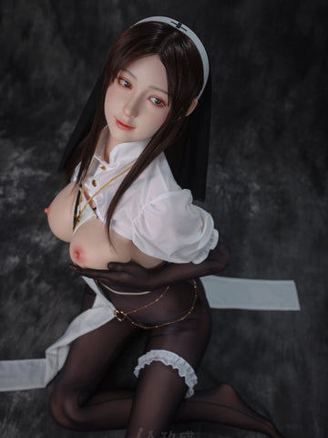 F2370—160cm/31kg Eカップ キコ 黒髪 アジアンシリコン 中国製 セックスドール | Jiusheng Doll 