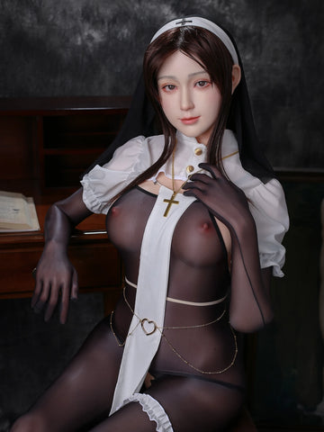 F2370—160cm/31kg Eカップ キコ 黒髪 アジアンシリコン 中国製 セックスドール | Jiusheng Doll 