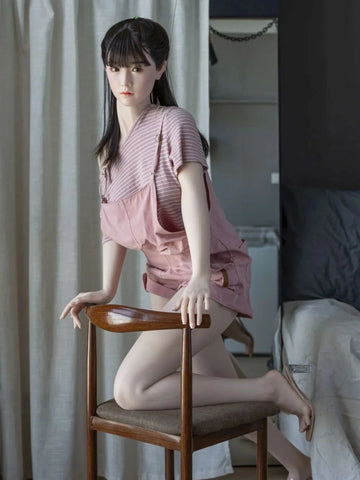 F3650-160cm/5ft3(32kg) Delia Jessie D Cup Silicone Pure Sexy Chinese Girl Sex Doll | CST Doll