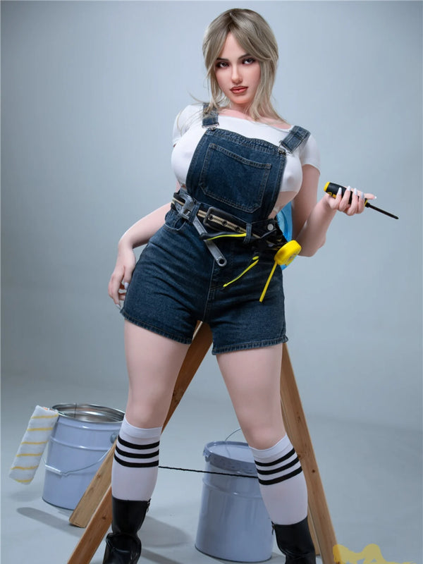 F1222-160cm(46kg) I Cup Luna Big Ass Silicone Perky Boobs Sex BBW Sex Dolls｜Irontech Doll