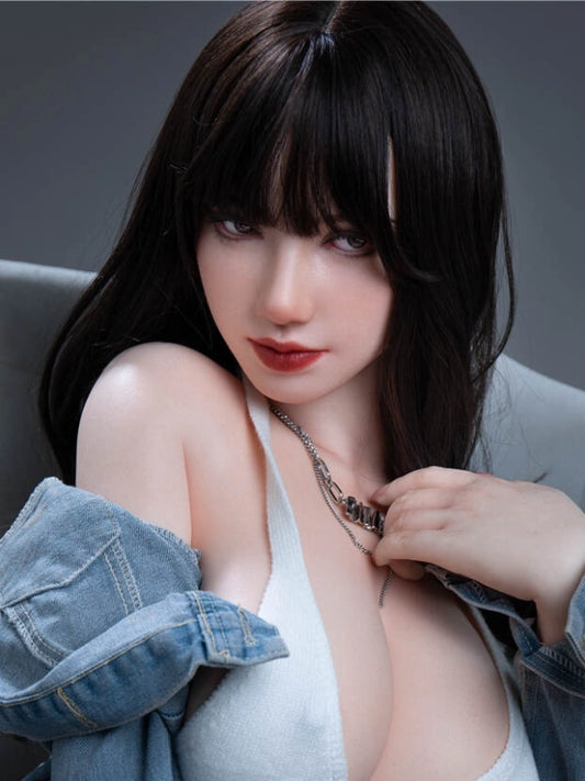 H814 Sex Doll Head-Silicone-Like a Thai pop star【Irontech Doll Head】