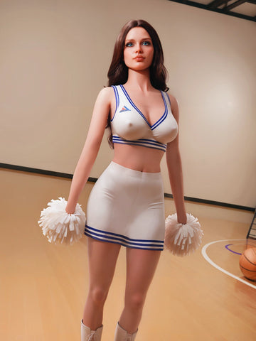 F4455-166cm(5f4)-41kg  H Cup Big Breast Celebrity Silicone Head Sex Doll | Aibei Doll