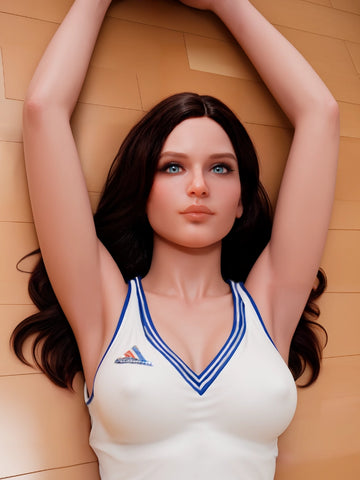 F4454-166cm(5f4)-41kg  H Cup Big Breast Caucasian Silicone Head Sex Doll | Aibei Doll