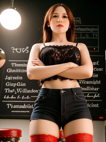 F3500-166cm(5f4)-41kg  H Cup Big Breast Silicone Head Sex Doll | Aibei Doll