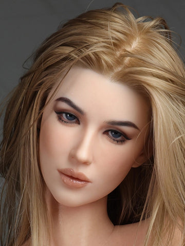 H352 Silicone Sex Doll Head| Real Lady Doll