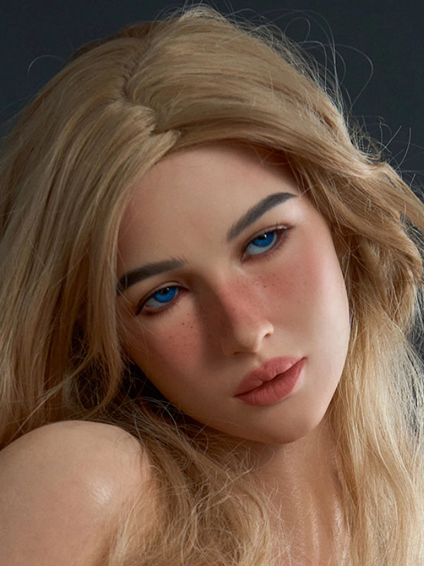 H356 Silicone Sex Doll Head| Real Lady Doll