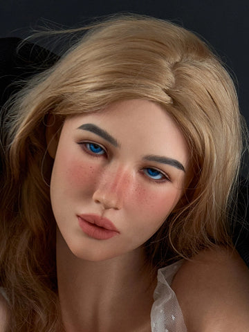 H356 Silicone Sex Doll Head| Real Lady Doll