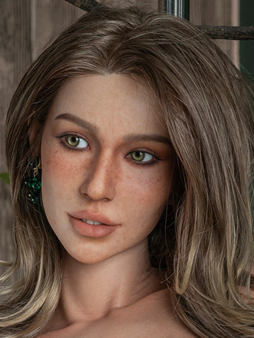 H354 Silicone Sex Doll Head| Real Lady Doll