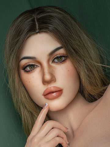 H359 Silicone Sex Doll Head| Real Lady Doll